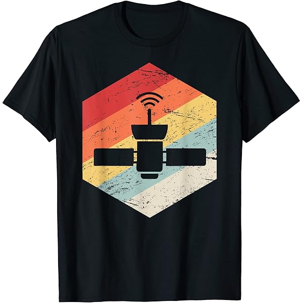 ミュージシャン THE IA SATELLITES 88copyright Tee Amazon.com: 80s Space Satellite T-Shirt T-Shirt : Clothing, Shoes